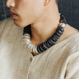 Silver necklace
