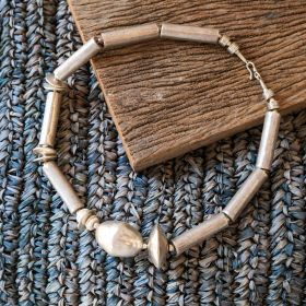 Silver necklace 