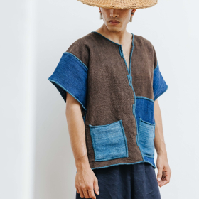 2-Tone hemp jacket
